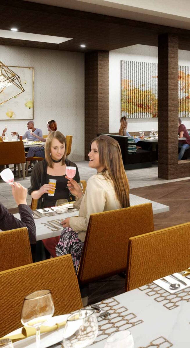 Modern Californian Cuisine Westin Anaheim Resort Tangerine Room